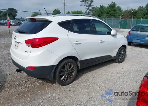 2014 Hyundai Tucson Se из США, поврежденный, VIN KM8JUCAG0EU870929